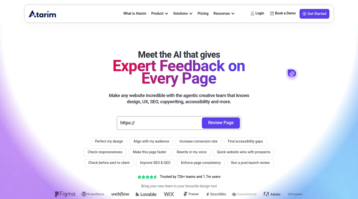 Best Atarim alternative for website feedback in 2026