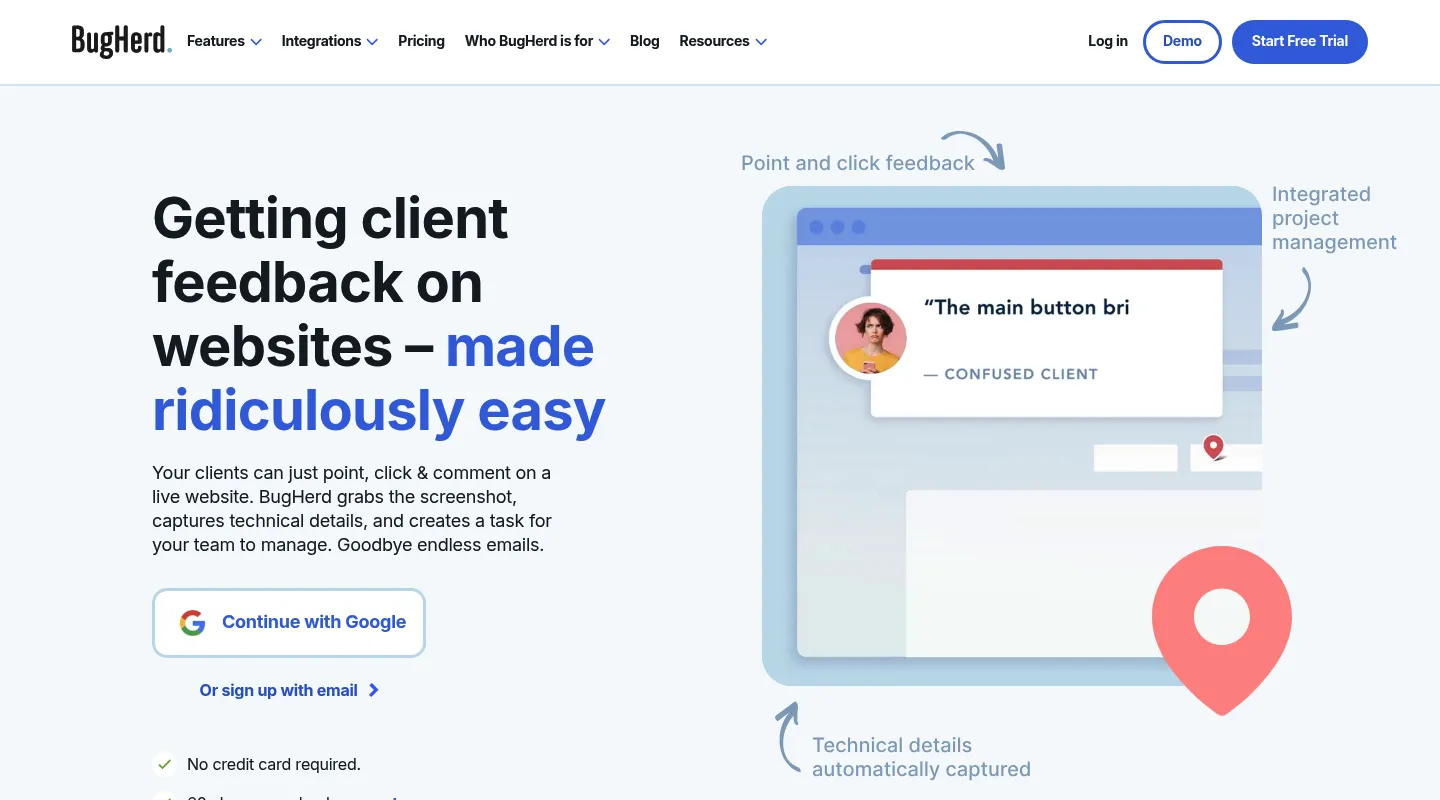 Best BugHerd alternative for website feedback in 2026