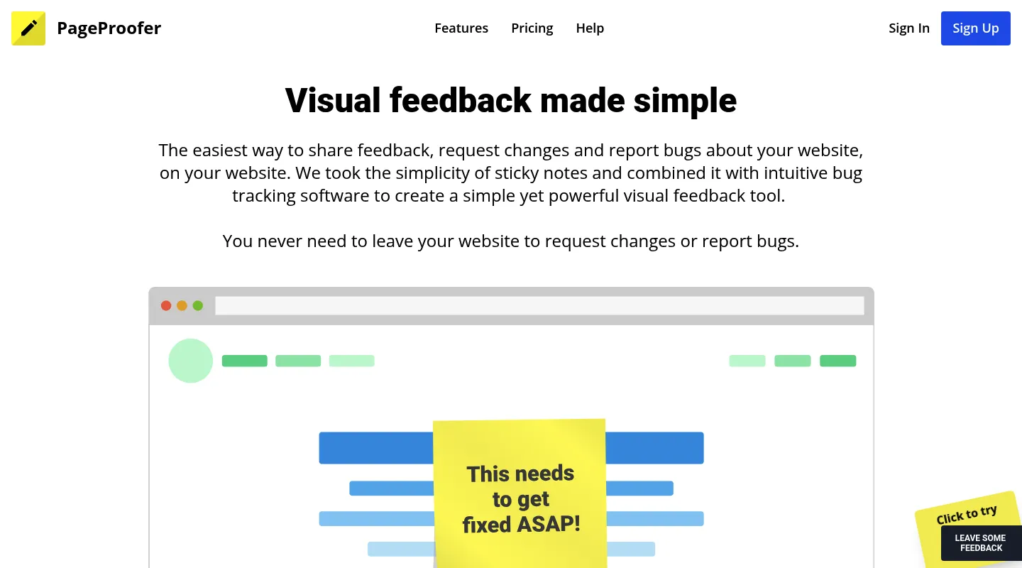 Best PageProofer alternative for website feedback in 2026