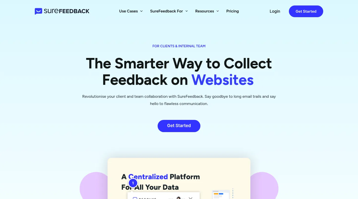 Best SureFeedback alternative for website feedback in 2026
